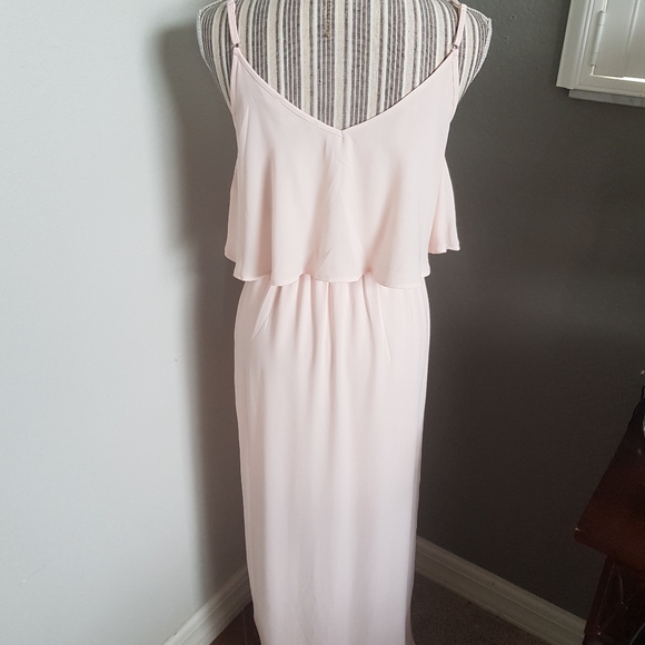 Tevolve lark&Ro light pink flowy maxi dress - Picture 5 of 5